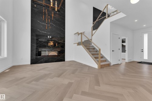 247 166 Avenue, Edmonton, AB - Indoor With Fireplace