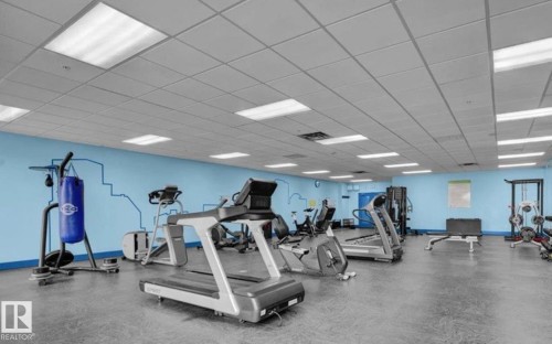 120 7909 71 Street, Edmonton, AB - Indoor Photo Showing Gym Room