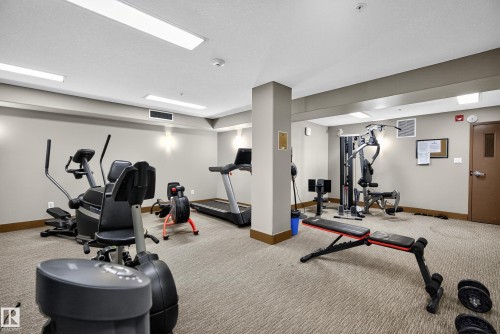 343 11505 Ellerslie Road, Edmonton, AB - Indoor Photo Showing Gym Room