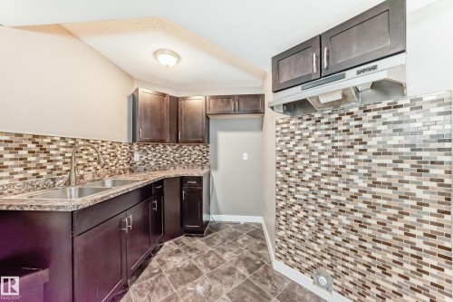 3620 167B Avenue, Edmonton, AB - Indoor Photo Showing Kitchen With Double Sink