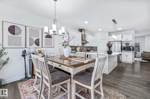 34 Eden Link, Fort Saskatchewan, AB - Indoor Photo Showing Dining Room
