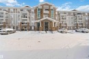 Snow covered property featuring a view of apartment building / complex - 2117 9357 Simpson Drive, Edmonton, AB  - Outdoor With Balcony With Facade 