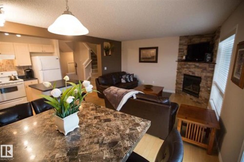 29 Galloway Wynd, Fort Saskatchewan, AB - Indoor With Fireplace