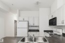 305 8488 111 Street, Edmonton, AB  - Indoor Photo Showing Kitchen With Double Sink 