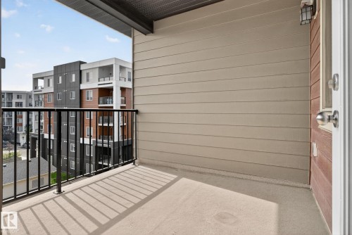 View of balcony - 414 12035 22 Avenue, Edmonton, AB - Outdoor With Exterior