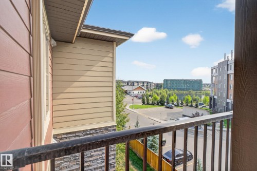 View of balcony - 414 12035 22 Avenue, Edmonton, AB - Outdoor With Exterior