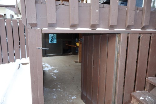 Storage under deck - 4505 58 Avenue, Barrhead, AB - 