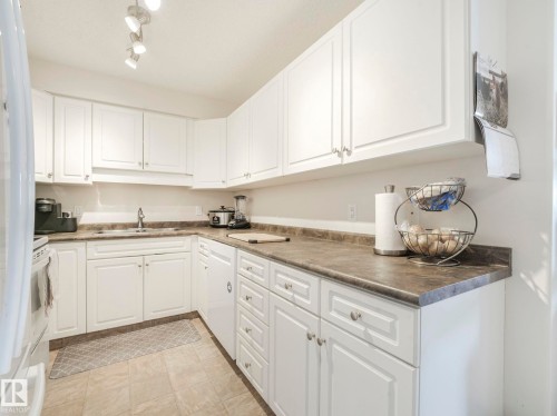 116 13625 34 Street, Edmonton, AB - Indoor Photo Showing Kitchen With Double Sink