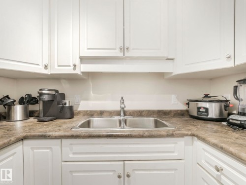 116 13625 34 Street, Edmonton, AB - Indoor Photo Showing Kitchen With Double Sink