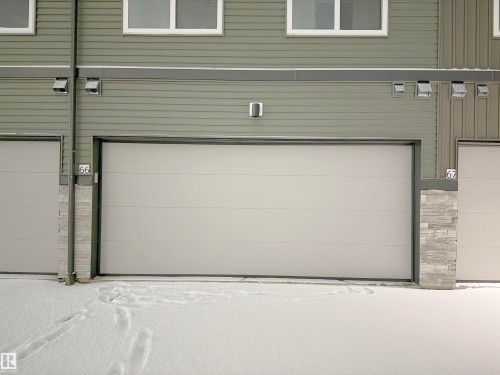 View of garage - 65 18120 28 Avenue, Edmonton, AB - Outdoor With Exterior