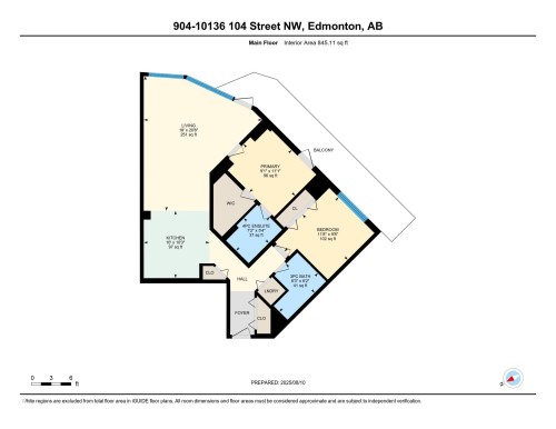 View of floor plan / room layout - 904 10136 104 Street Nw, Edmonton, AB - Other