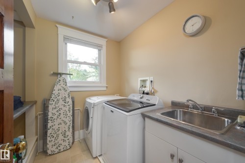 10828 125 Street, Edmonton, AB - Indoor Photo Showing Laundry Room