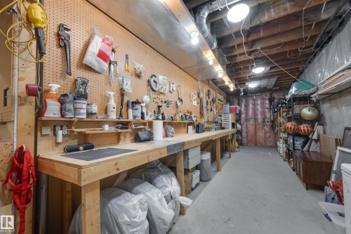 10828 125 Street, Edmonton, AB - Indoor Photo Showing Basement