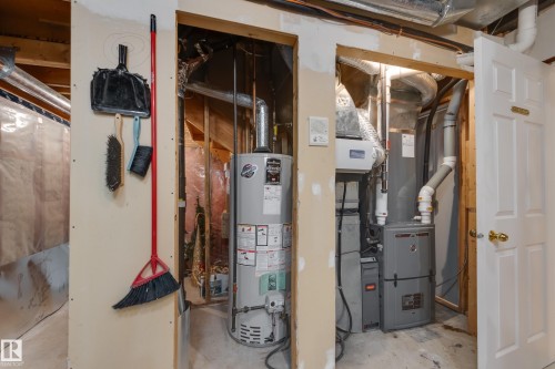 10828 125 Street, Edmonton, AB - Indoor Photo Showing Basement