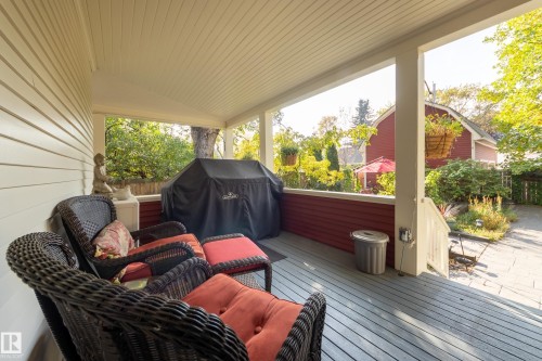 10828 125 Street, Edmonton, AB - Outdoor With Deck Patio Veranda With Exterior