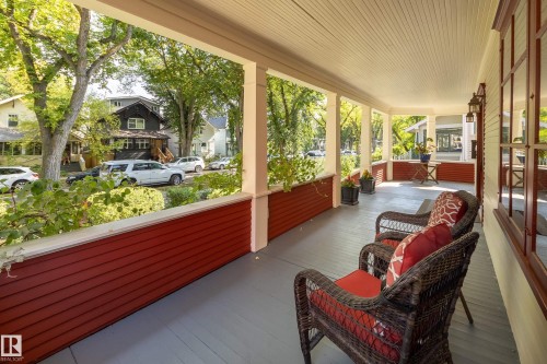 10828 125 Street, Edmonton, AB - Outdoor With Deck Patio Veranda With Exterior