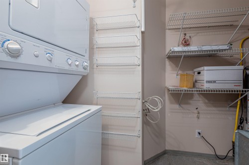 143 10403 122 Street, Edmonton, AB - Indoor Photo Showing Laundry Room
