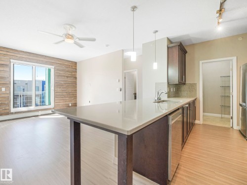 416 2588 Anderson Way, Edmonton, AB - Indoor Photo Showing Kitchen With Upgraded Kitchen