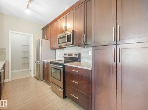 416 2588 Anderson Way, Edmonton, AB - Indoor Photo Showing Kitchen With Stainless Steel Kitchen