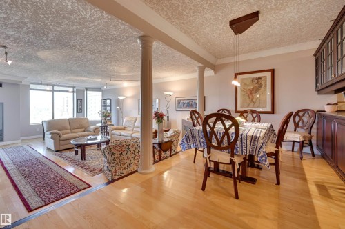 1102 11503 100 Avenue, Edmonton, AB - Indoor Photo Showing Dining Room