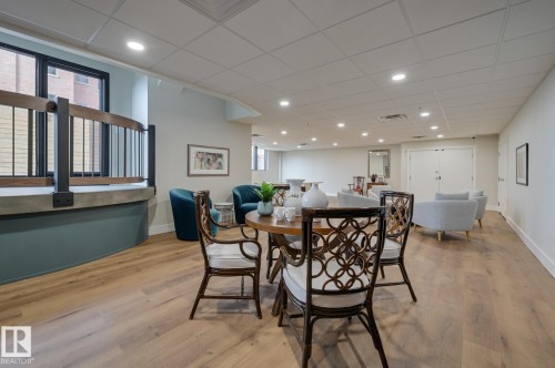 1102 11503 100 Avenue, Edmonton, AB - Indoor Photo Showing Dining Room