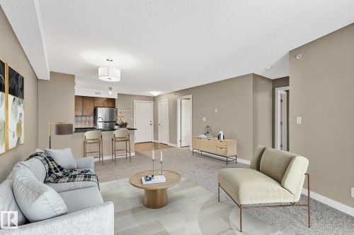 413 11820 22 Avenue, Edmonton, AB - Indoor Photo Showing Living Room