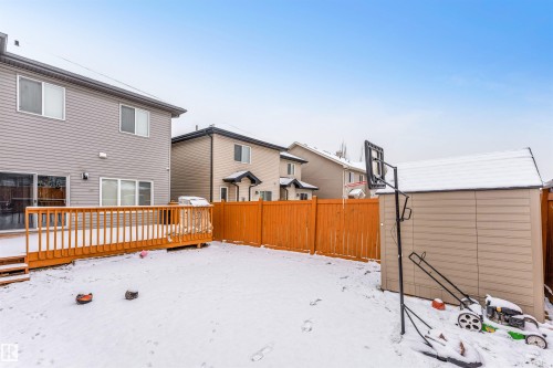 2812 15 Street, Edmonton, AB - Outdoor With Deck Patio Veranda With Exterior