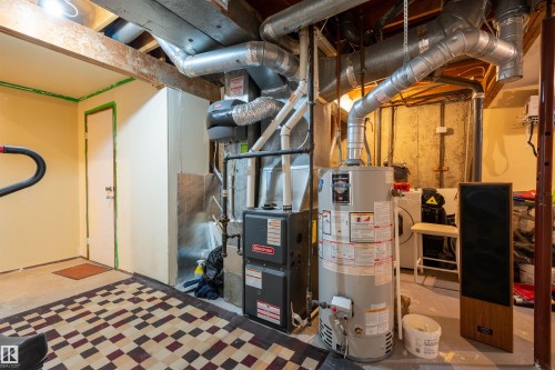 644 Saddleback Road, Edmonton, AB - Indoor Photo Showing Basement