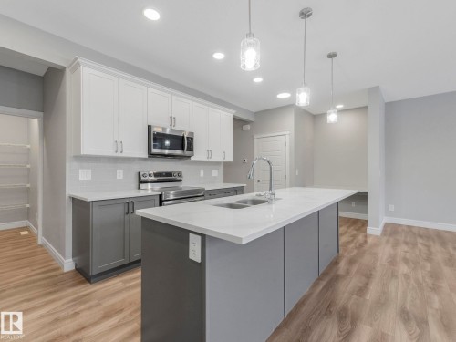5611 Kootook Place, Edmonton, AB - Indoor Photo Showing Kitchen With Double Sink
