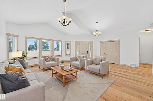 9328 152 Street, Edmonton, AB - Indoor Photo Showing Living Room