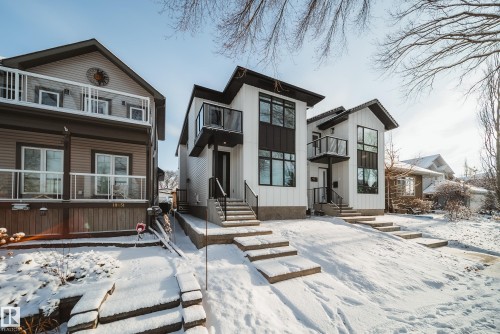 10649 81 Street, Edmonton, AB - Outdoor With Balcony With Deck Patio Veranda With Facade