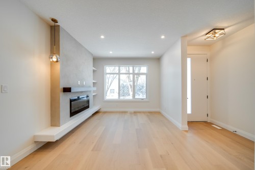 10649 81 Street, Edmonton, AB - Indoor With Fireplace