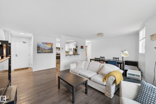 602 9916 113 Street, Edmonton, AB - Indoor Photo Showing Living Room