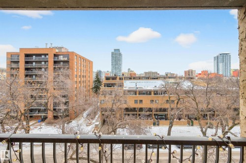 602 9916 113 Street, Edmonton, AB - Outdoor With Balcony