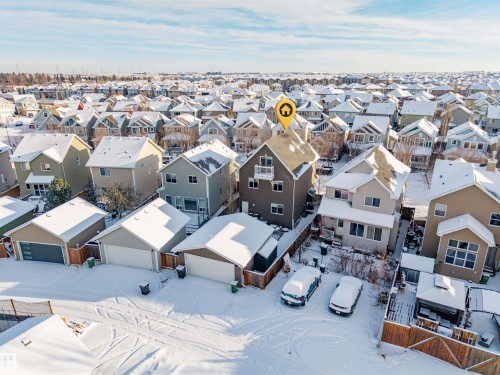 Enjoy the newer 2-tier maintenance-free deck, plus a 22x20 insulated, drywalled and heated garage. Also notice your private balcony off the 3rd level. - 1312 74 Street, Edmonton, AB - Outdoor