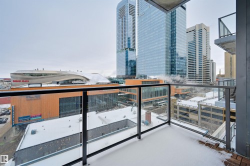 806 10238 103 Street, Edmonton, AB - Outdoor With Balcony