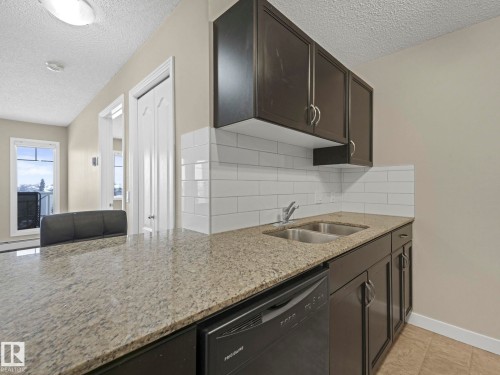 317 12650 142 Avenue, Edmonton, AB - Indoor Photo Showing Kitchen With Double Sink