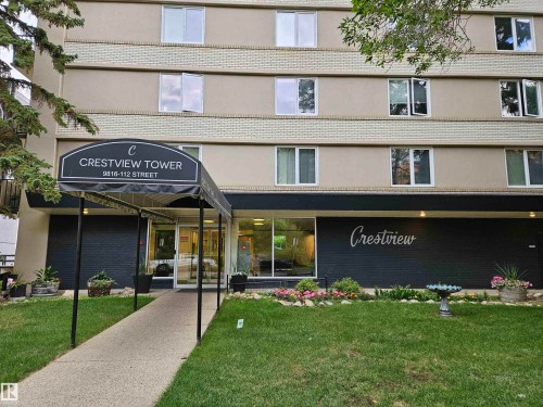 1403 9816 112 Street, Edmonton, AB - Outdoor With Facade