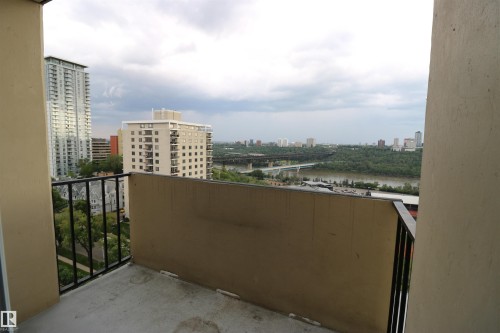 1403 9816 112 Street, Edmonton, AB - Outdoor With Balcony With View