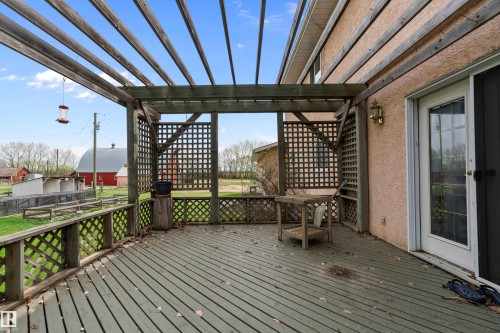 240028 Twp 460, Rural Wetaskiwin County, AB - Outdoor With Deck Patio Veranda With Exterior