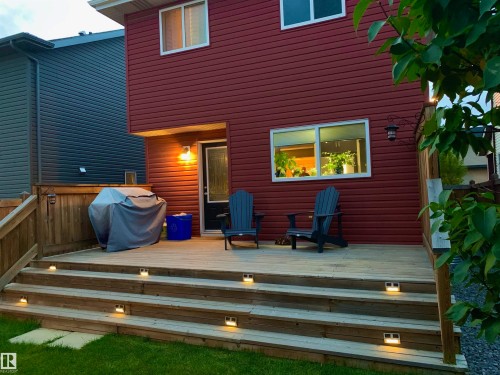 5213 2A Avenue, Edmonton, AB - Outdoor With Deck Patio Veranda With Exterior