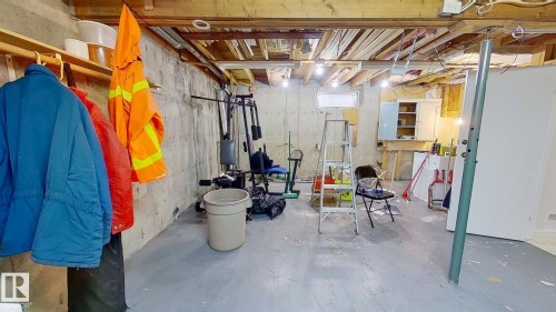 4710 56 Avenue, Bruderheim, AB - Indoor Photo Showing Basement