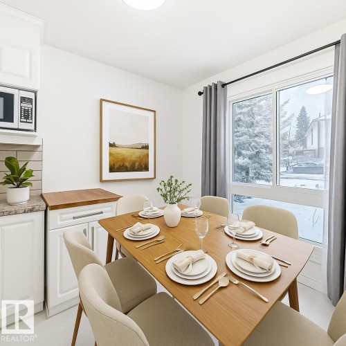2 Grandin Village, St. Albert, AB - Indoor Photo Showing Dining Room