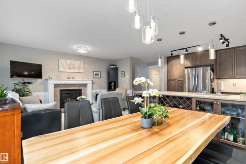 42 6835 Speaker Vista, Edmonton, AB - Indoor With Fireplace
