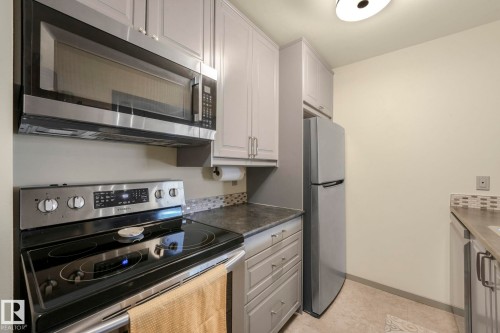 308 11218 80 Street, Edmonton, AB - Indoor Photo Showing Kitchen