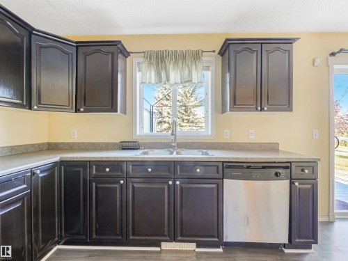 57 3380 28A Avenue, Edmonton, AB - Indoor Photo Showing Kitchen With Double Sink