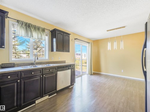 57 3380 28A Avenue, Edmonton, AB - Indoor Photo Showing Kitchen With Double Sink