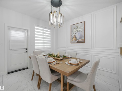 3519 45 Avenue, Beaumont, AB - Indoor Photo Showing Dining Room