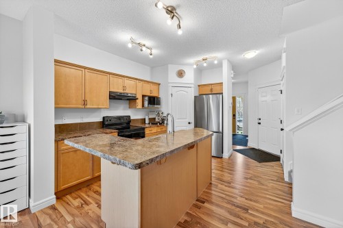 1954 119A Street, Edmonton, AB - Indoor Photo Showing Kitchen With Double Sink