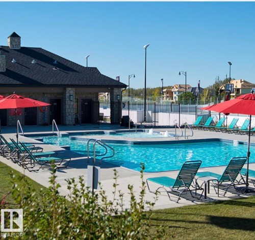 2292 Warry Loop, Edmonton, AB - Outdoor With In Ground Pool With Deck Patio Veranda